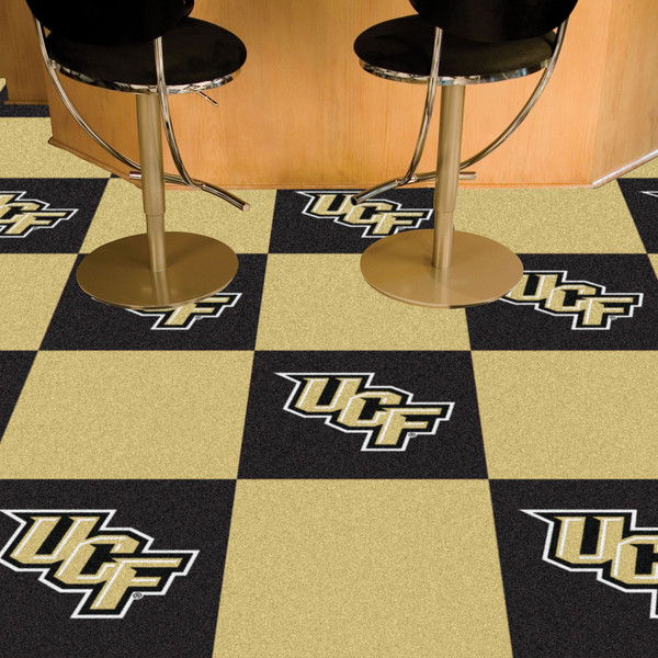 University of Central Florida Team Carpet Tiles 18"x18" tiles