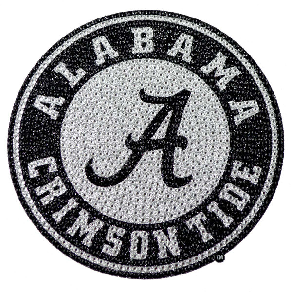 Alabama Crimson Tide Bling Decal "Round A 'CRIMSON TIDE'" Alternate Logo