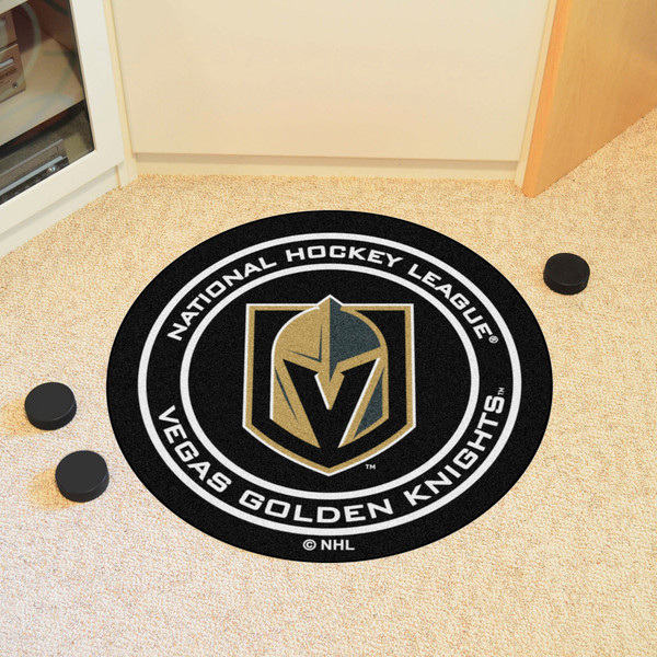 NHL - Vegas Golden Knights Puck Mat 27" diameter