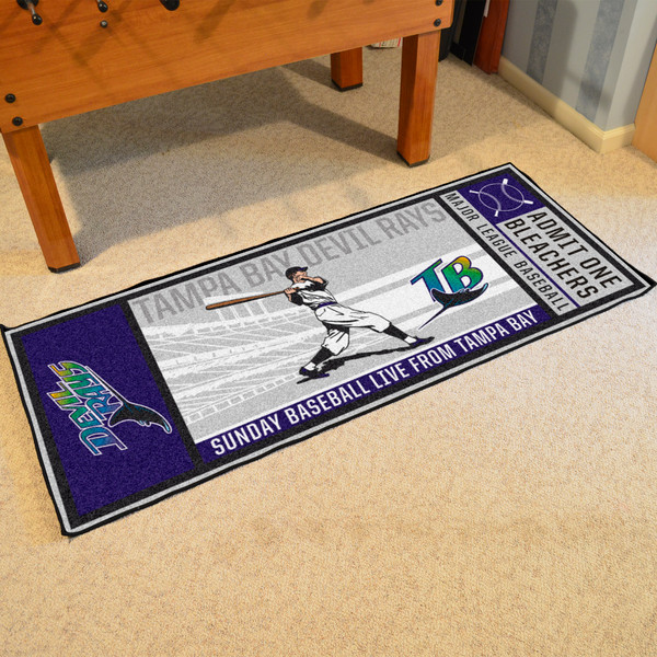 Retro Collection - 1998 Tampa Ray Devil Rays Ticket Runner