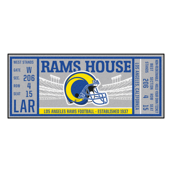 Los Angeles Rams Ticket Runner "Ram" Logo Navy