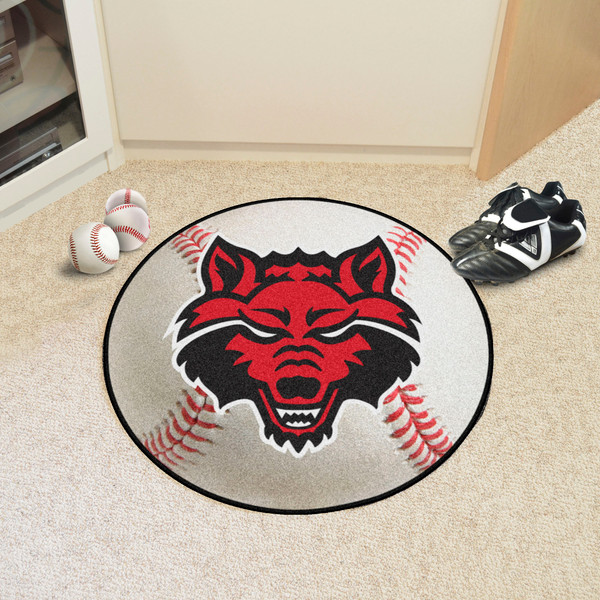 Arkansas State University Baseball Mat 27" diameter