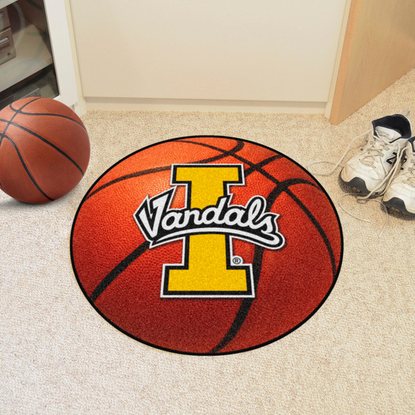 University of Idaho Basketball Mat 27" diameter