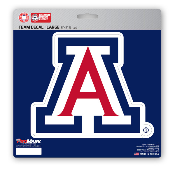 Arizona Wildcats Large Decal "A" Primary Logo