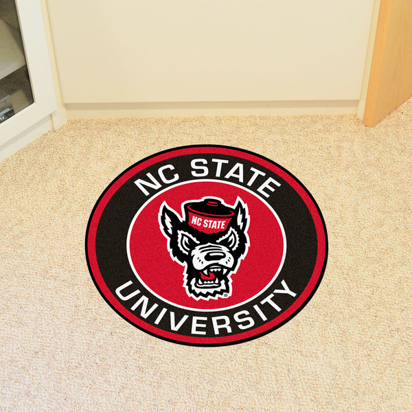 North Carolina State University Roundel Mat 27" diameter