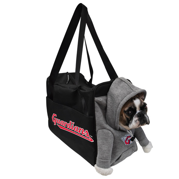 Cleveland Guardians Furry Fan Pet Carrier