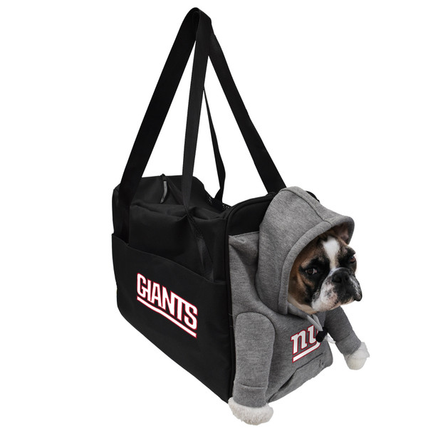New York Giants Furry Fan Pet Carrier