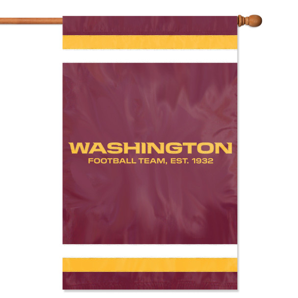 Washington Commanders Applique Banner Flag