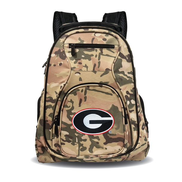 Georgia Bulldogs 19" Premium Laptop Backpack Camo
