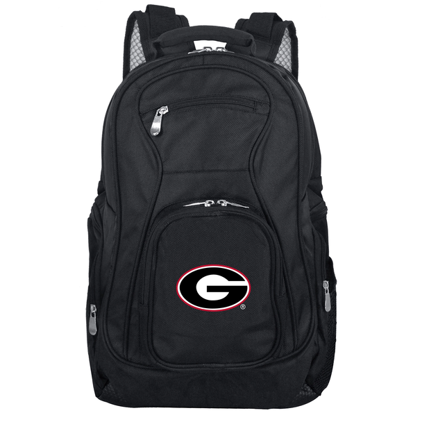Georgia Bulldogs 19" Premium Laptop Backpack - Black