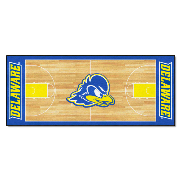 Delaware Blue Hens Court Runner Rug - 30in. x 72in.