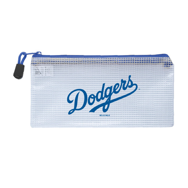 Los Angeles Dodgers Clear Zippered Pencil Bag
