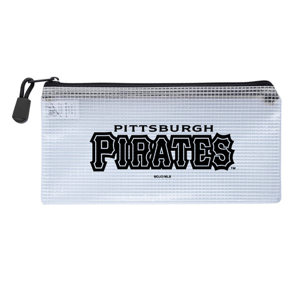 Pittsburgh Pirates Clear Zippered Pencil Bag