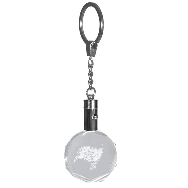 Tampa Bay Buccaneers Crystal LED Key Chain