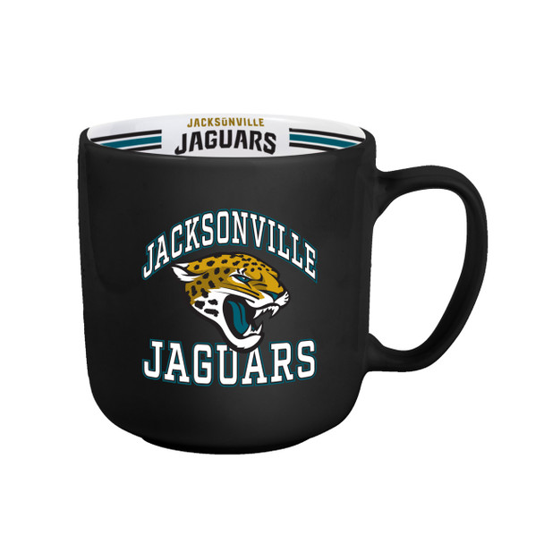 Jacksonville Jaguars 15oz Stripe Design Coffee Mug