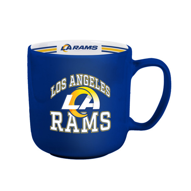 Los Angeles Rams 15oz Stripe Design Coffee Mug