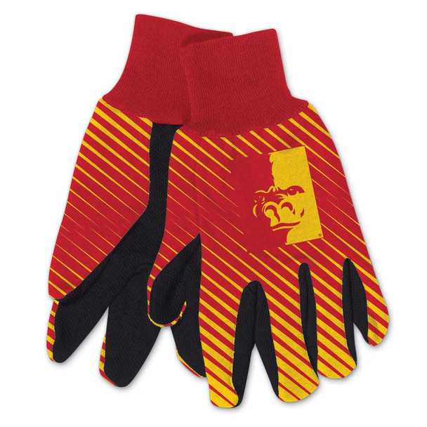 Pittsburg State Gorillas Two Tone Gloves Adult Size