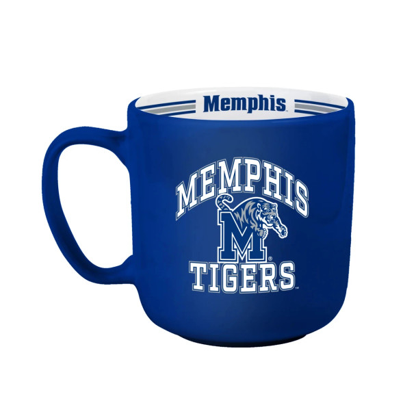 Memphis Tigers NCAA Stripe Mug 15oz Ð Perfect for Coffee & Game Day
