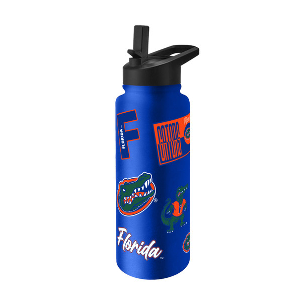 Florida Gators Quencher Bottle 34oz Stainless Steel Dreamweave
