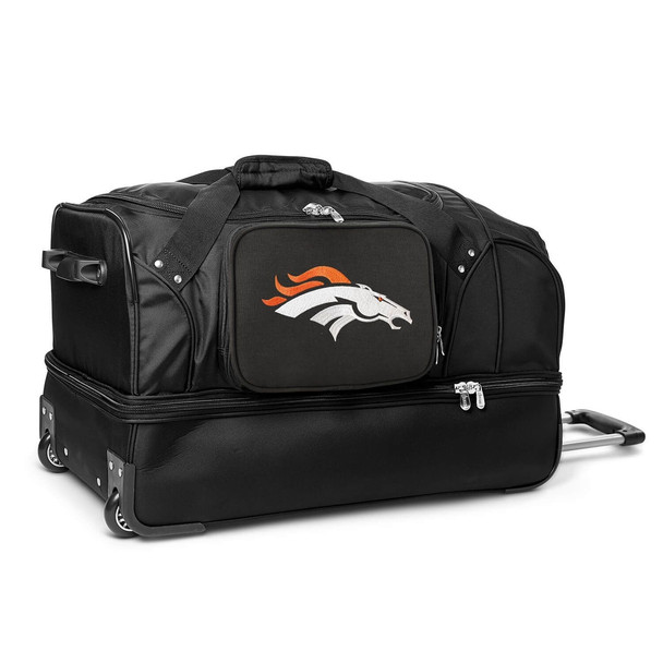 Denver Broncos 27" Drop Bottom Wheeled Duffel