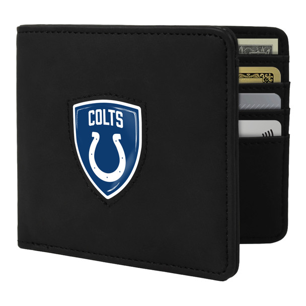 Indianapolis Colts Shield Wallet - Black