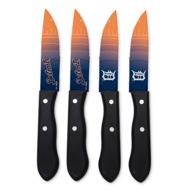 MLB Detroit Tigers 4pc Steak Knife Set