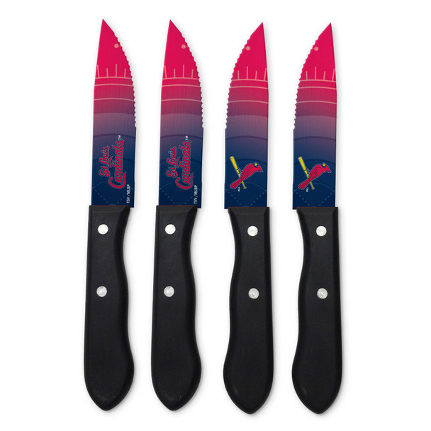 MLB St. Louis Cardinals 4pc Steak Knife Set