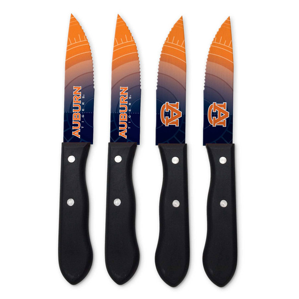 NCAA Auburn Tigers 4pc Steak Knife Set