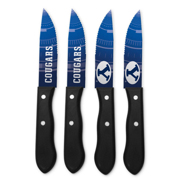 NCAA BYU Cougars 4pc Steak Knife Set