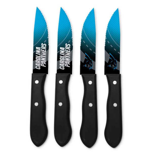 NFL Carolina Panthers 4pc Steak Knife Set
