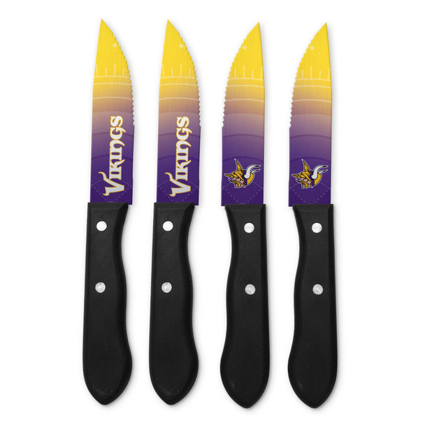 NFL Minnesota Vikings 4pc Steak Knife Set