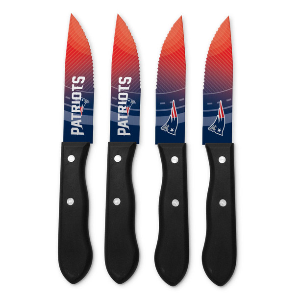 NFL New England Patriots 4pc Steak Knife Set