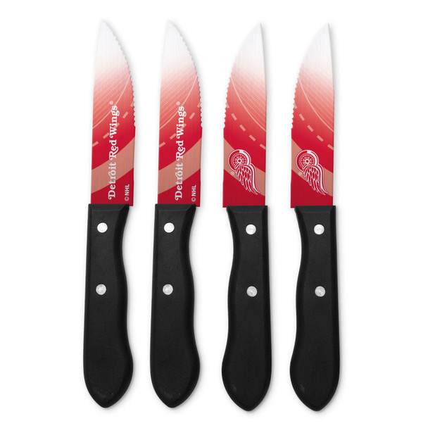 NHL Detroit Red Wings 4pc Steak Knife Set