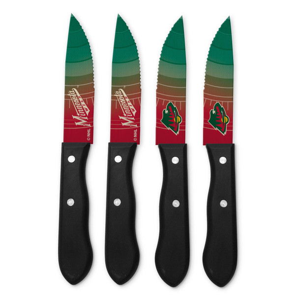 NHL Minnesota Wild 4pc Steak Knife Set