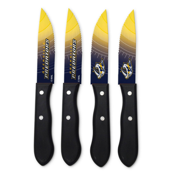 NHL Nashville Predators 4pc Steak Knife Set