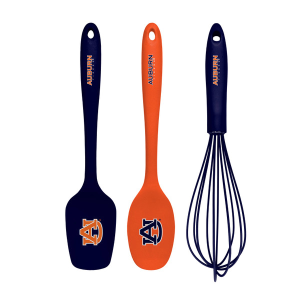 NCAA Auburn Tigers 3pc Kitchen Utensil Set