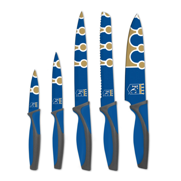 MLB Kansas City Royals 5pc Kitchen Knife Set