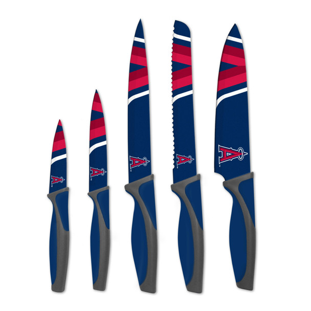 MLB Los Angeles Angels 5pc Kitchen Knife Set