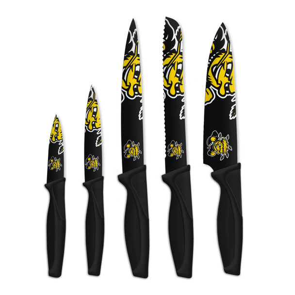 NCAA Wichita State Shockers 5pc Kitchen Knife Set