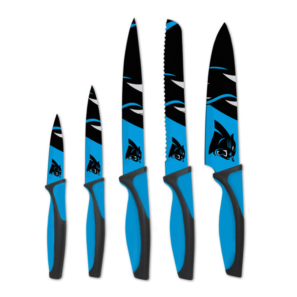 NFL Carolina Panthers 5pc Kitchen Knife Set