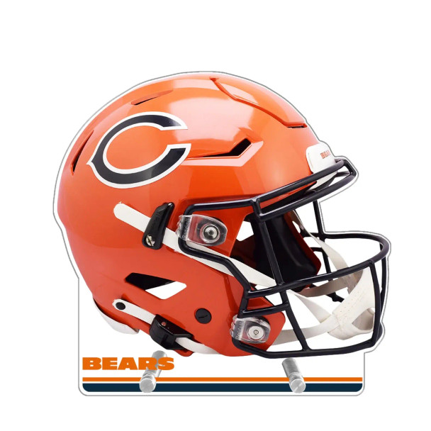NFL Chicago Bears Acrylic Standee - Alternative Helmet