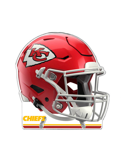 NFL Kansas City Chiefs Helmet Acrylic Standee