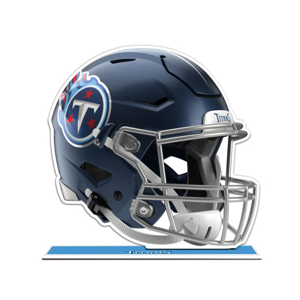 NFL Tennessee Titans Standee - Throwback Helmet