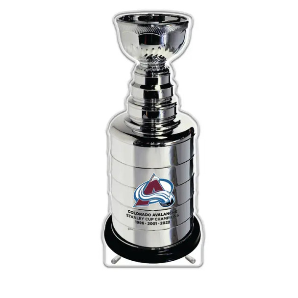 NHL Colorado Avalanche Stanley Cup Acrylic Plaque
