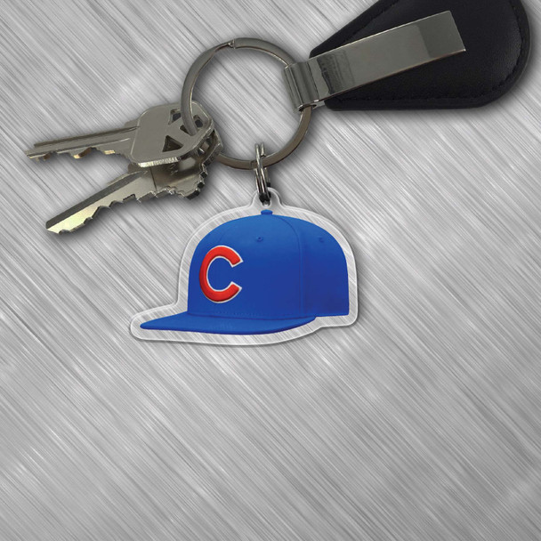 MLB Chicago Cubs Acrylic Keychain - Primary Logo