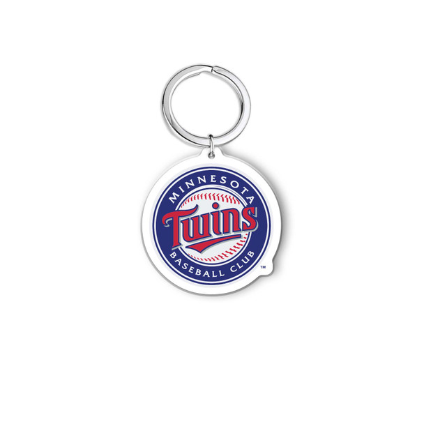 MLB Minnesota Twins Acrylic Keychain - Primary Logo