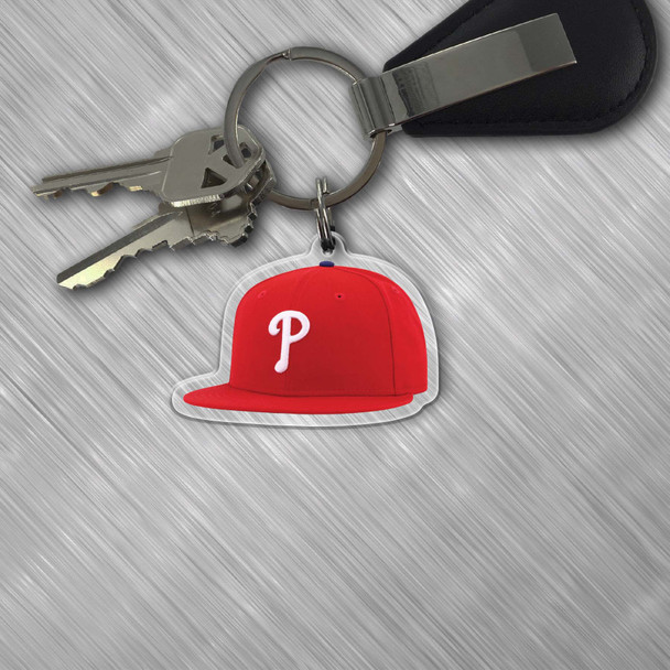 MLB Philadelphia Phillies Acrylic Keychain - Primary Logo