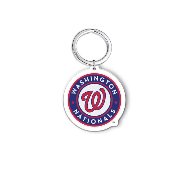 MLB Washington Nationals Acrylic Keychain - Primary Logo