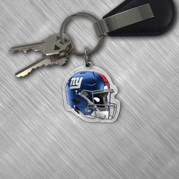 NFL New York Giants Acrylic Keychain - Primary Logo
