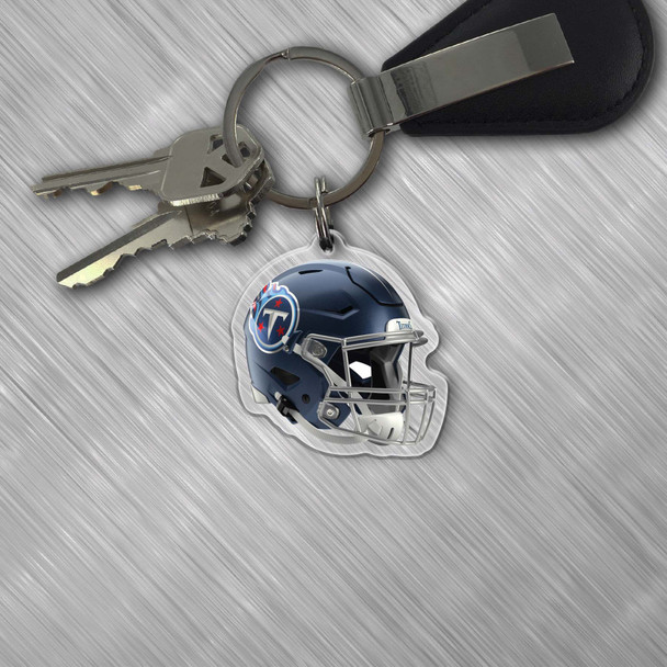 NFL Tennessee Titans Acrylic Keychain - Primary Logo